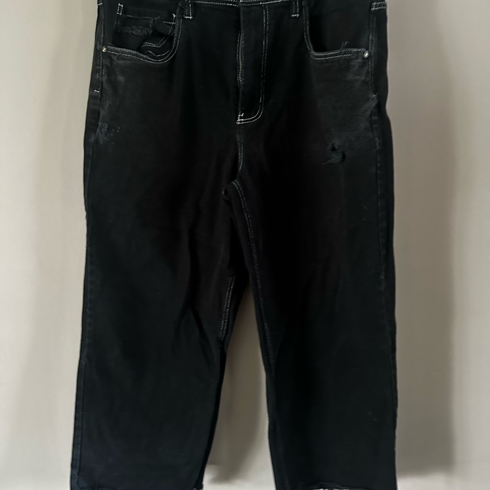 Glamour Empire Black Cropped Jeans